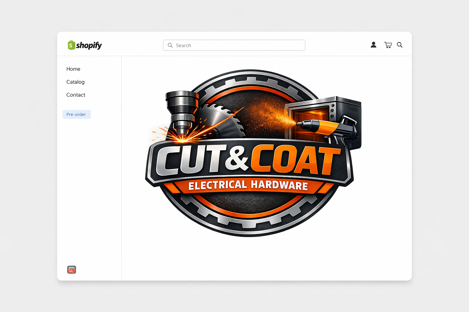 Cut & Coat Electrical Hardware